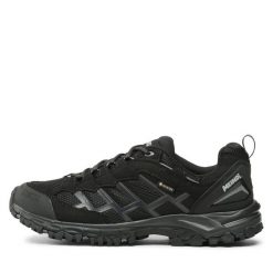 Buty trekkingowe męskie MEINDL Caribe GTX, z membraną Gore-Tex. Czarne trekkingi męskie MEINDL, z gore-texu, bez zapięcia. Za 849.90 zł.