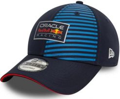 Czapka Red Bull F1 Team New Era 9FORTY granatowa. Niebieskie czapki damskie RED BULL, na lato, z aplikacjami, z bawełny, klasyczne. Za 179.99 zł.