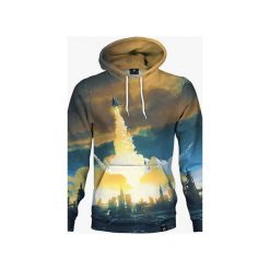 Faling Skies hoodie. Bluzy męskie Mars from venus, l, bez wzorów, bez kaptura. Za 173.40 zł.