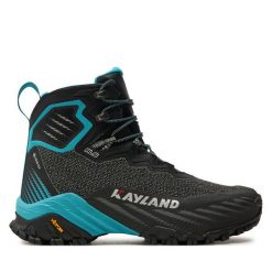 Trekkingi Kayland. Czarne obuwie trekkingowe damskie Kayland, z gore-texu, bez zapięcia. Za 919.99 zł.