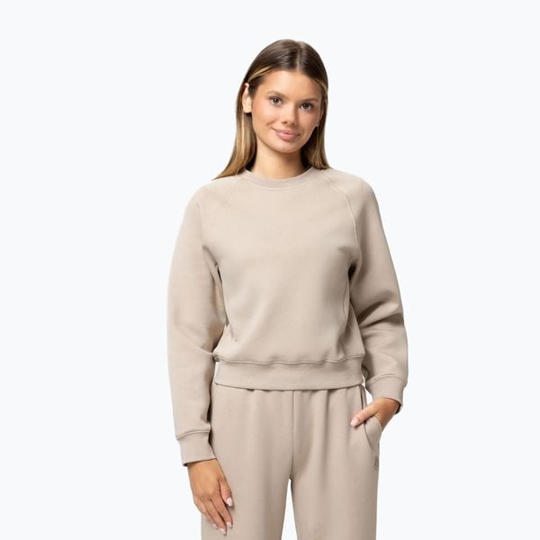 Bluza damska Pitbull Discovery Crewneck Sweatshirt. Brązowe bluzy damskie PITBULL, m, bez wzorów, z bawełny, eleganckie, bez ramiączek, bez kaptura. Za 169.99 zł.