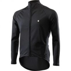 Zimowa kurtka softshellowa Sixs Twister. Czarne kurtki męskie SIXS, na zimę, bez wzorów, sportowe, bez kaptura. Za 829.35 zł.