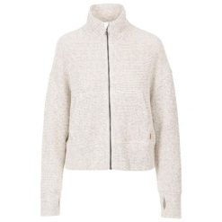 Trespass Prompt - Damski top na co dzień w kolorze złamanej bieli. Białe topy damskie Trespass, bez wzorów, z dzianiny, sportowe, bez kołnierzyka, bez ramiączek. Za 278.99 zł.