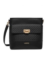 Lasocki Torebka CEO-LSK-M-003-07 Czarny. Czarne listonoszki damskie Lasocki, bez wzorów, z materiału, bez dodatków. Za 149.99 zł.