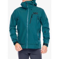 Kurtka z membraną męska Helly Hansen Odin 9 Worlds 3.0 Jacket. Zielone kurtki męskie Helly Hansen, m, bez wzorów, sportowe, bez kaptura. Za 1,679.99 zł.
