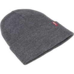 Levi's Slouchy Czapka Szary. Szare czapki męskie Levi's®, bez wzorów, z materiału. Za 119.95 zł.
