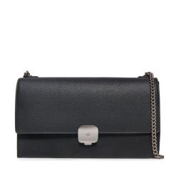 Torebka Calvin Klein Jeans. Czarne torebki do ręki damskie Calvin Klein Jeans, bez wzorów, z jeansu, bez dodatków. Za 329.99 zł.