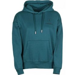 Damska bluza z kapturem Fundango Haley. Zielone bluzy damskie FUNDANGO, m, bez wzorów, z bawełny, sportowe, bez ramiączek, z kapturem. Za 239.90 zł.