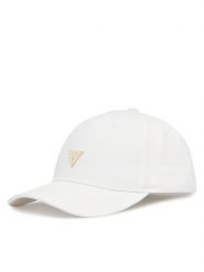 Guess Czapka z daszkiem AW5608 COT01 Biały. Białe czapki damskie Guess, z aplikacjami, z bawełny. Za 154.99 zł.