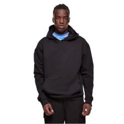 Bluza z kapturem Urban Classics Hood Embroidery. Czarne bluzy męskie Urban Classics, m, bez wzorów, z kapturem. Za 275.00 zł.