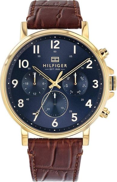 Zegarek Tommy Hilfiger ZEGAREK TOMMY HILFIGER męski 1710380 (44MM) NoSize. Zegarki męskie Tommy Hilfiger, bez wzorów. Za 387.41 zł.
