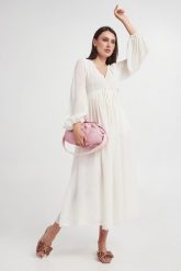 Sukienka maxi Deodara WEEKEND MAX MARA. Sukienki damskie Weekend Max Mara, bez wzorów, bez kołnierzyka, bez ramiączek, maxi. W wyprzedaży za 1,231.44 zł.