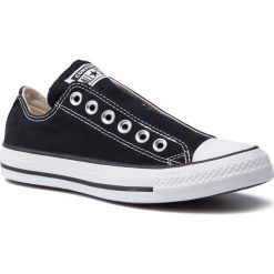 Trampki CONVERSE - Ctas Slip 164300C Black/White/Black. Czarne trampki i tenisówki damskie Converse, bez wzorów, z gumy, bez zapięcia. W wyprzedaży za 199.00 zł.