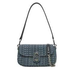 Torebka Marc Jacobs. Niebieskie torebki wizytowe damskie Marc Jacobs, bez wzorów, bez dodatków. Za 1,039.00 zł.