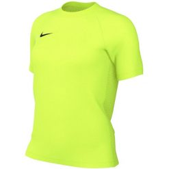 Koszulka damska Nike Dri-Fit Park VIII. Zielone bluzki damskie Nike, bez wzorów, z poliesteru, sportowe, bez kołnierzyka, bez ramiączek. Za 66.99 zł.