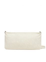 Calvin Klein Jeans Torebka Ckj Monogram Mini Bag LV04K3183G Beżowy. Brązowe listonoszki damskie Calvin Klein Jeans, bez wzorów, z jeansu, bez dodatków. Za 209.99 zł.