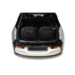 Torby Do Bagażnika Bmw I3 Ev 2013-2022 2Szt Kjust. Czarne torby podróżne damskie KJUST, bez wzorów. Za 736.00 zł.