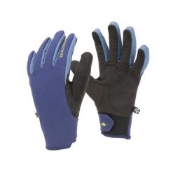 Wodoodporne rękawice z kontrolą fuzji Sealskinz all weather. Czarne rękawiczki damskie SEALSKINZ, bez wzorów. Za 456.50 zł.