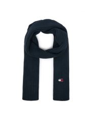 Tommy Hilfiger Szalik Heritage AW0AW18983 Granatowy. Niebieskie rękawiczki damskie Tommy Hilfiger, bez wzorów, z bawełny. Za 209.99 zł.