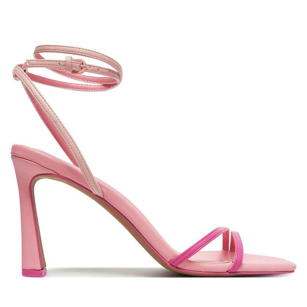 Sandały Call It Spring. Czerwone sandały damskie Call it Spring, bez wzorów, bez obcasa, na szpilce, bez zapięcia. Za 309.99 zł.