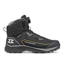 Buty trekkingowe męskie Garmont Trace Mid Boa Gtx. Brązowe buty zimowe męskie Garmont, bez wzorów, z materiału, za kostkę, bez obcasa, bez zapięcia. Za 934.00 zł.