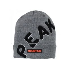 Czapka Peak Mountain Bon-Marie. Szare czapki damskie Peak Mountain, na zimę, bez wzorów, sportowe. Za 141.00 zł.