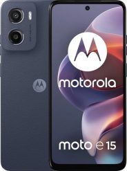 Smartfon Motorola Moto E15 2/64GB Granatowy (PB6S0013FR). Niebieskie smartfony Motorola. Za 248.98 zł.