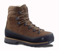 Skórzane buty trekkingowe Trezeta Top Evo H-dry. Brązowe trekkingi męskie Trezeta, z gumy, bez zapięcia. Za 938.00 zł.