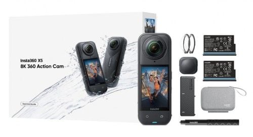 Kamera Insta360 X5 Essentials Bundle. Zegarki sportowe INSTA360, bez wzorów. Za 3,498.99 zł.