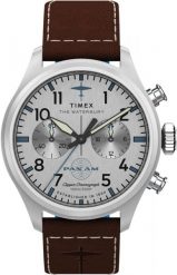 Zegarek męski Timex TW2Y38700 brązowy. Brązowe zegarki męskie Timex, bez wzorów. Za 1,090.00 zł.