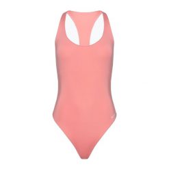 Strój kąpielowy damski Hurley O&O Solid Racerback Moderate One Piece. Czerwone stroje kąpielowe damskie Hurley, s, bez wzorów. Za 129.99 zł.