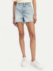 BOSS Szorty jeansowe 50558697 Niebieski jasny Regular Fit. Niebieskie szorty damskie Boss, bez wzorów, z bawełny. Za 399.99 zł.