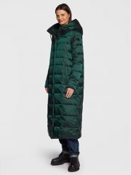 CMP Płaszcz zimowy 32K3136 Zielony Regular Fit. Zielone płaszcze damskie CMP, na zimę, bez wzorów, z syntetyku, bez kołnierzyka, bez kaptura. Za 539.99 zł.
