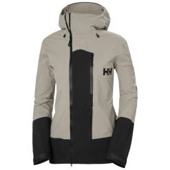 Damska kurtka narciarska Helly Hansen Odin BC Infinity Shell Jkt. Brązowe kurtki sportowe damskie Helly Hansen, bez wzorów, bez ramiączek, bez kaptura, narciarskie. W wyprzedaży za 2,379.50 zł.