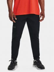 Under Armour Spodnie dresowe Ua Unstoppable Tapered Pants 1352028-001 Czarny Fitted Fit. Czarne spodnie sportowe męskie Under Armour, m, bez wzorów, z dresówki, na fitness i siłownię. Za 179.99 zł.