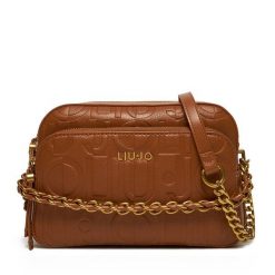 Torebka Liu Jo. Brązowe listonoszki damskie Liu Jo, bez wzorów, bez dodatków. Za 519.99 zł.