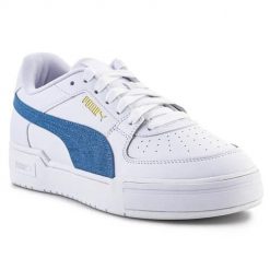Buty do chodzenia męskie Puma cali pro. Białe buty sportowe męskie Puma, bez wzorów, z materiału, bez zapięcia, trekkingowe. Za 458.00 zł.