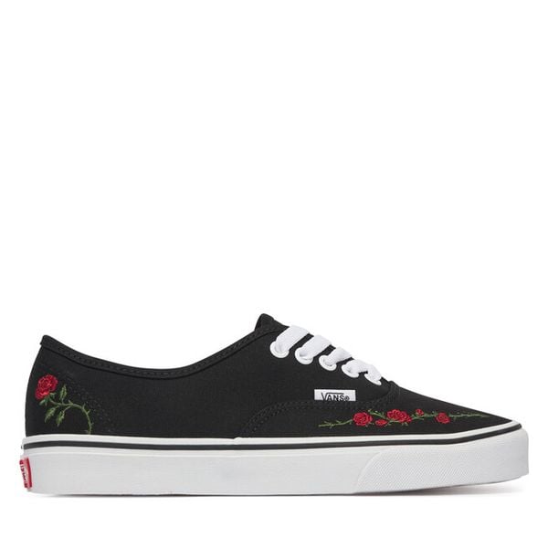 Tenisówki Vans. Czarne trampki i tenisówki damskie Vans, bez wzorów, bez zapięcia. Za 369.99 zł.