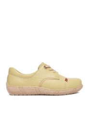 Go Soft Półbuty CEO-WI23-COMFORT-01 Żółty. Żółte półbuty damskie GO SOFT, bez wzorów, ze skóry, bez obcasa, na płaskiej podeszwie, bez zapięcia. Za 219.99 zł.