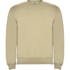 Bluza Unisex Dla Dorosłych Clasica Z Okrągłym Dekoltem. Czerwone bluzy męskie ROLY, l, bez wzorów, bez ramiączek, bez kaptura. Za 86.99 zł.