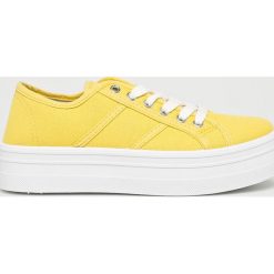 Haily's - Tenisówki. Białe trampki i tenisówki damskie Haily's, bez wzorów, z materiału, bez zapięcia. W wyprzedaży za 69.90 zł.