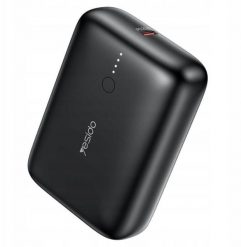 Yesido Powerbank YP52 10 000 mAh 22.5W USB-A + USB-C PD20W, BLACK / CZARNY. Czarne powerbanki RIVACASE. Za 60.71 zł.