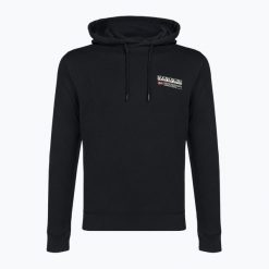 Bluza męska Napapijri B-Kasba H. Czarne bluzy męskie Napapijri, m, bez wzorów, casualowe, bez ramiączek, bez kaptura. Za 289.99 zł.