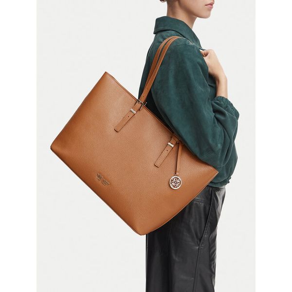 Torebka Nine West. Brązowe shopperki damskie Nine West, bez wzorów, bez dodatków. Za 449.99 zł.