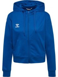 Damska bluza z kapturem zapinana na zamek Hummel Go 2.0 Chevron. Czerwone bluzy damskie Hummel, l, bez wzorów, z bawełny, eleganckie, bez ramiączek, z kapturem. Za 302.50 zł.