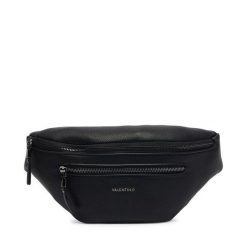 Nerka Valentino. Czarne saszetki i nerki męskie Valentino, bez wzorów. Za 399.99 zł.