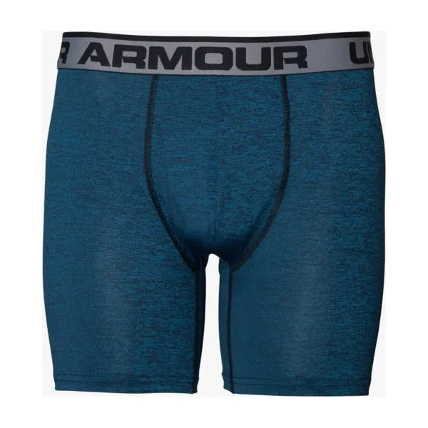 Under Armour Bokserki O Series 6 Boxerjo , niebieski, rozmiar XL. Niebieskie bokserki męskie Under Armour, bez wzorów, z elastanu. W wyprzedaży za 89.99 zł.