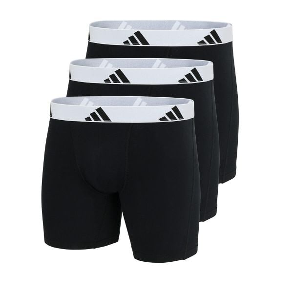 Bokserki Active Flex Cotton 3 pak. Białe bokserki męskie Adidas, bez wzorów, z bawełny. Za 131.99 zł.