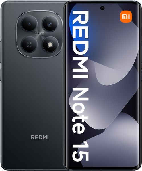 Smartfon Xiaomi Redmi Note 15 8/256GB Czarny. Czarne smartfony Xiaomi. Za 790.94 zł.
