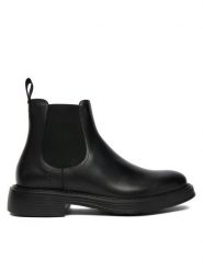 Fabi Sztyblety FU1252 Czarny. Czarne botki męskie Fabi, bez wzorów, ze skóry, bez obcasa, bez zapięcia. Za 1,889.00 zł.